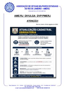 Cadastro no Portal PMERJ (DVP): orientações aos veteranos